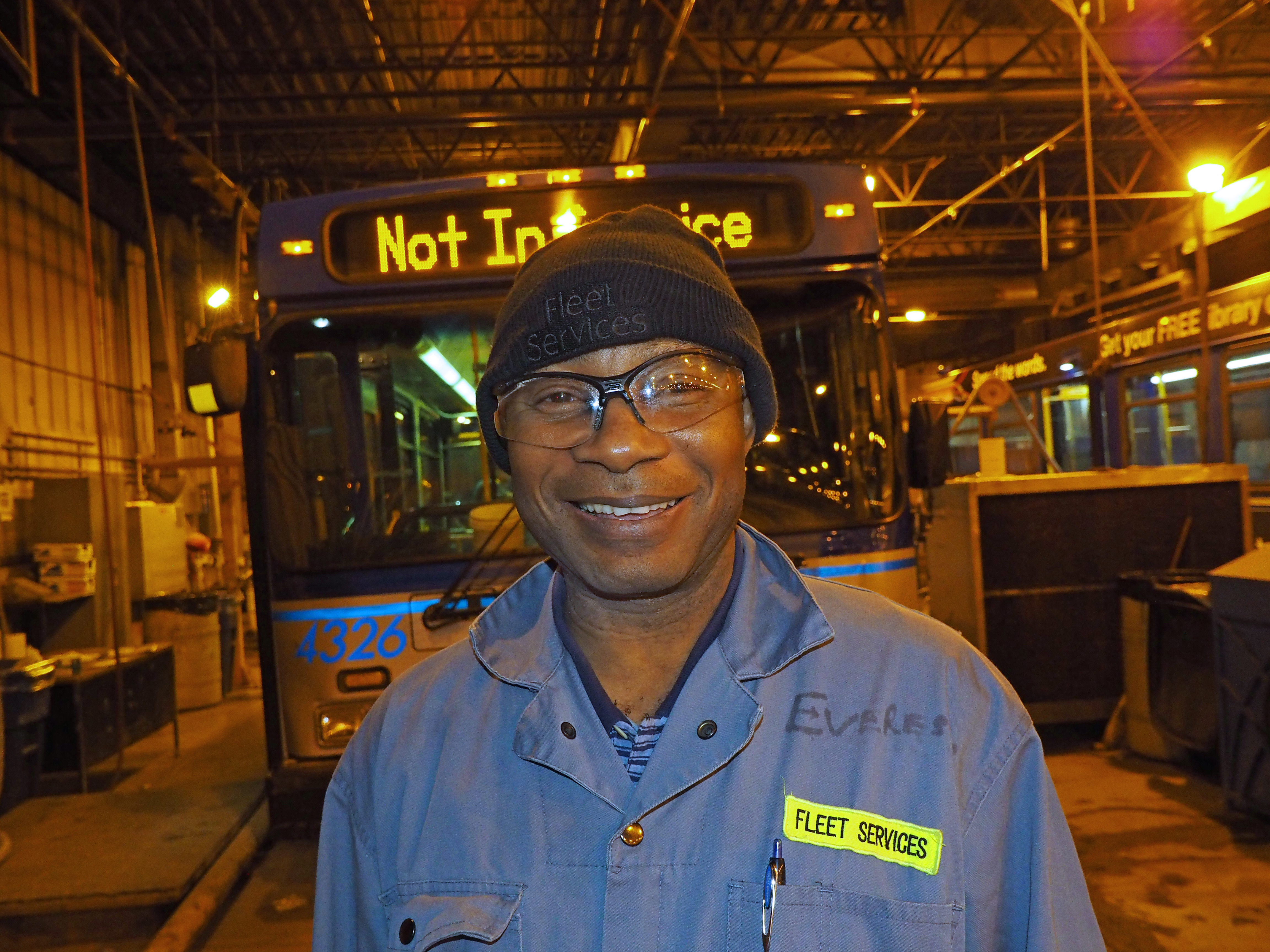 Bus cleaner lives by his devotion to integrity