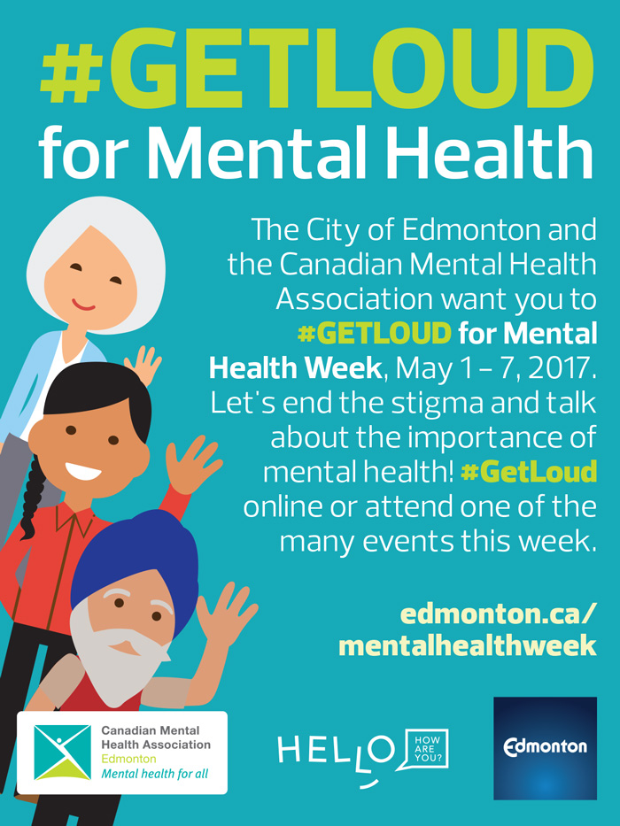 GetLoud for Mental Health Week Transforming Edmonton