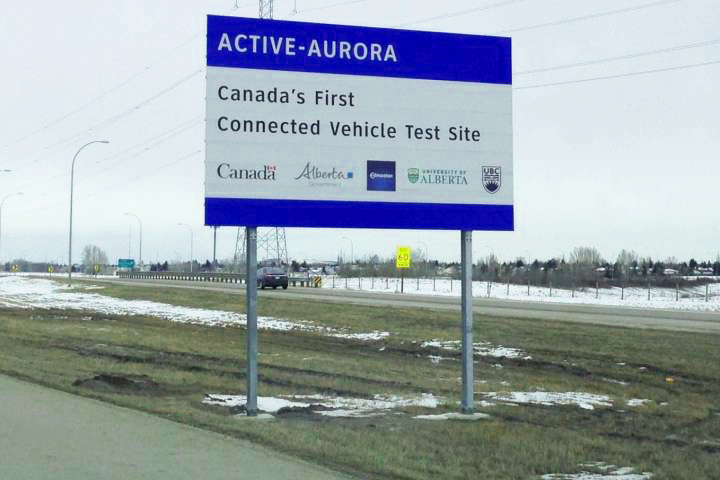 Active-Aurora Street Sign