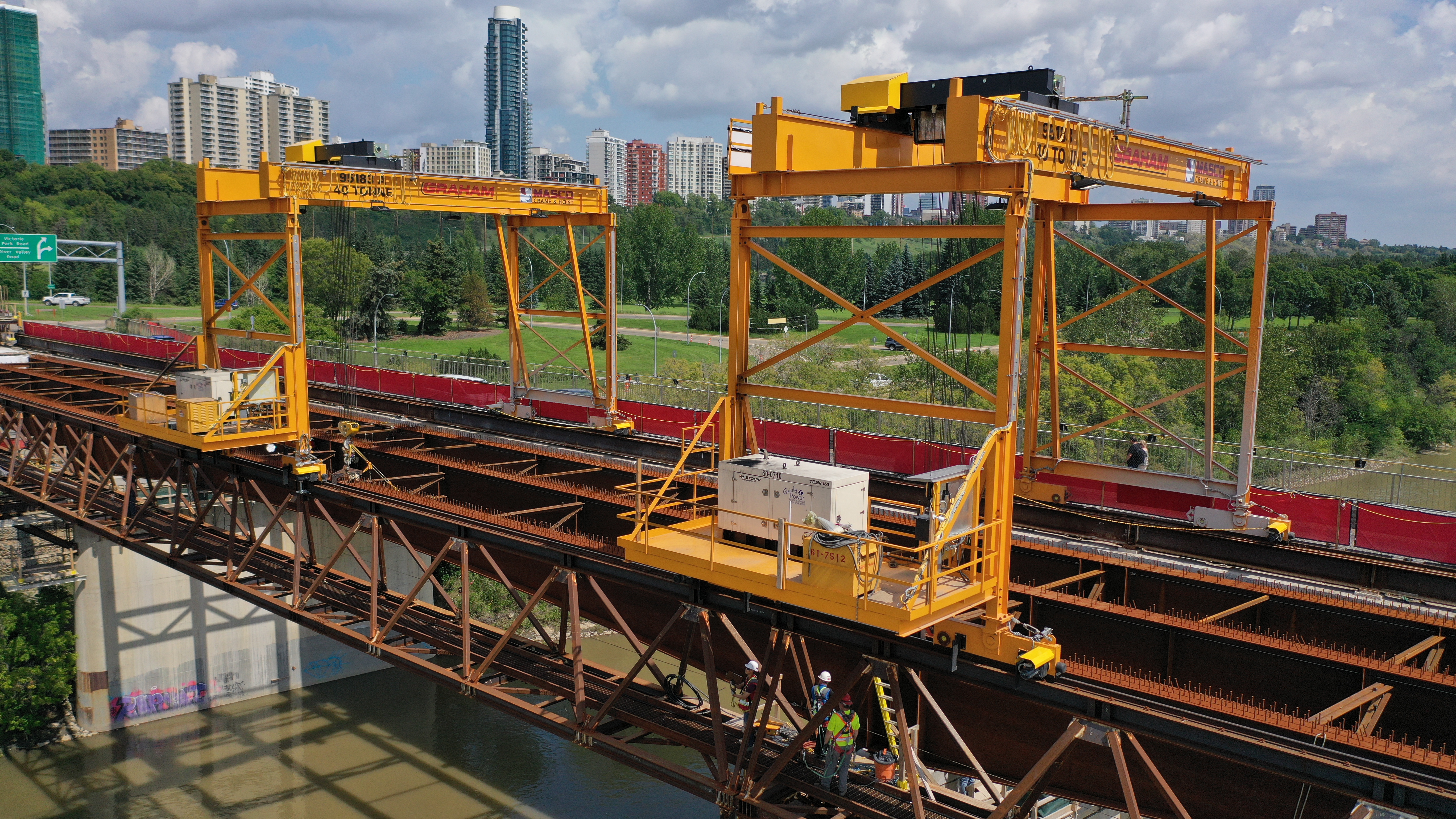 UPDATE: Groat girders taking shape