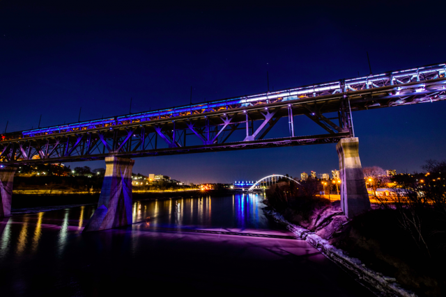 High Level Bridge lit for Nova Scotia heartbreak