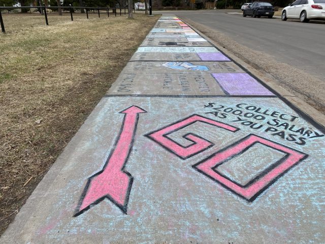 Boardwalk from sidewalk: friends team up to create neighbourhood joy in Edmonton