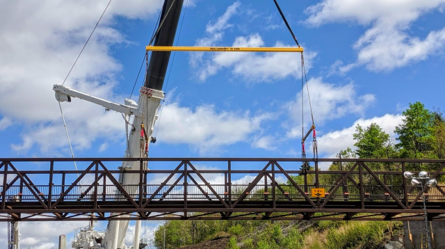 Piecing together the Connors Road footbridge project