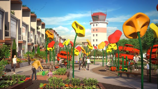 Mother Nature-approved landscaping brings buzz to Blatchford