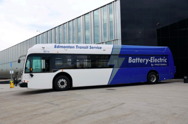 Electric buses set to roll out on streets of Edmonton