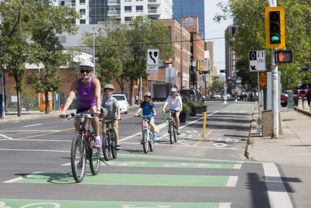 Driving the Downtown Bike Network