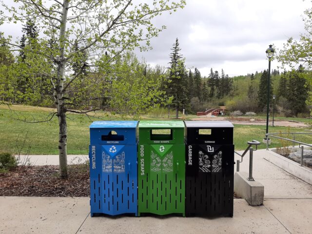 New sorting stations a colourful addition to Edmonton’s waste diversion story