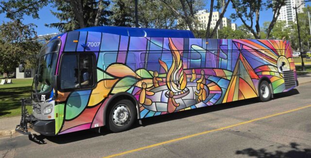 Indigenous seniors’ voices give bus a canvas to ignite conversations